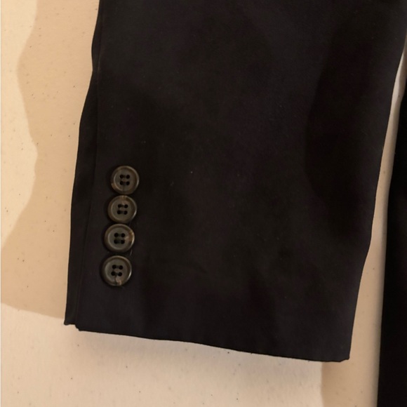 Lauren Ralph Lauren 100% Polyester Black 2 Button Sports Coat Men’s Size 46R - Picture 3 of 7